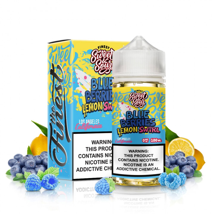 Blue-Berries Lemon Swirl